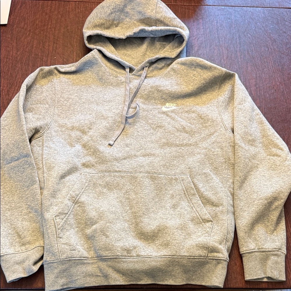 Nike Light Gray Men's Hoodie